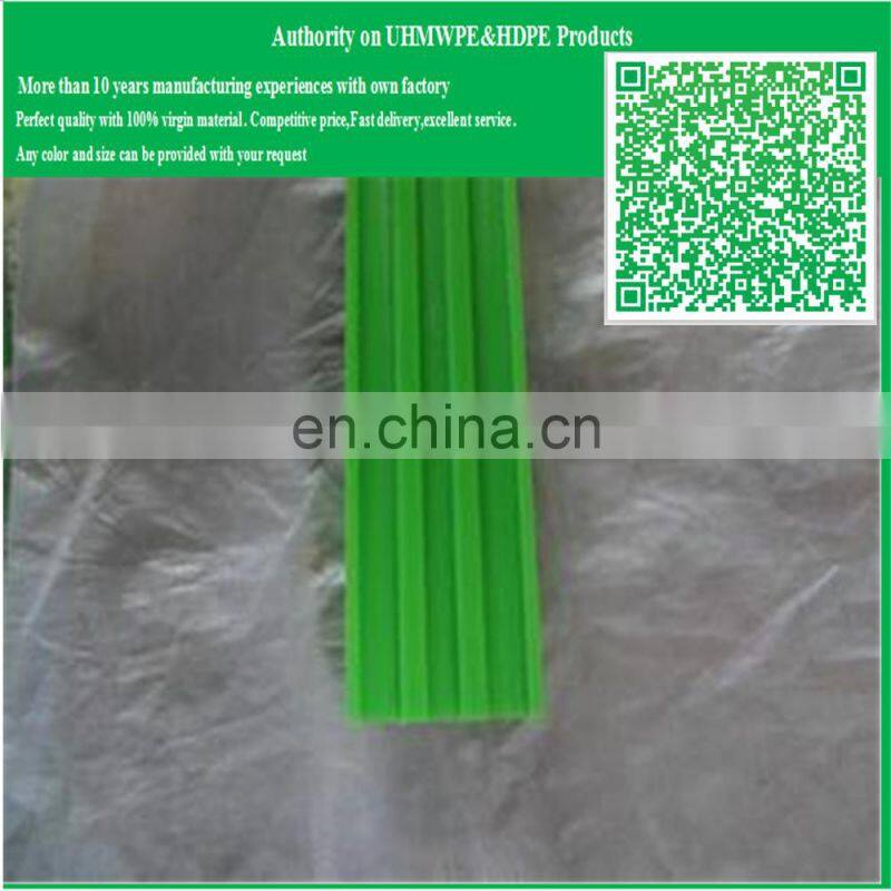 anti abrasion Extrusion process uhmwpe nylon plastic guide rail