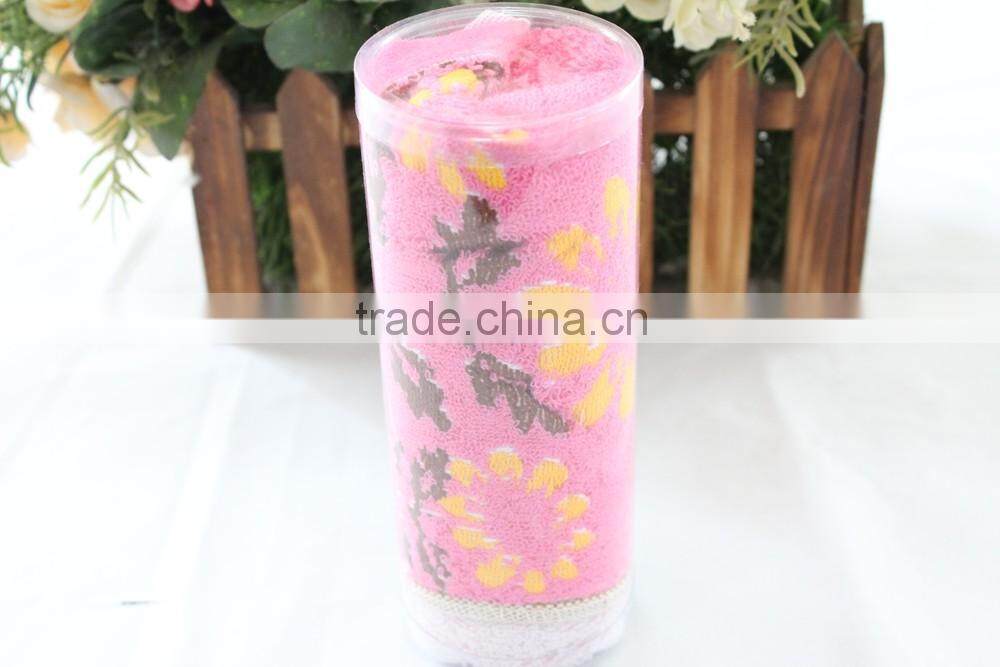 Guangdong manufactory pure cotton customized pattern bear lovely inflant/kids/child towel