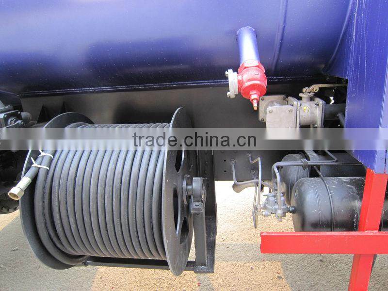 10000 liters high pressure vacuum suction truck