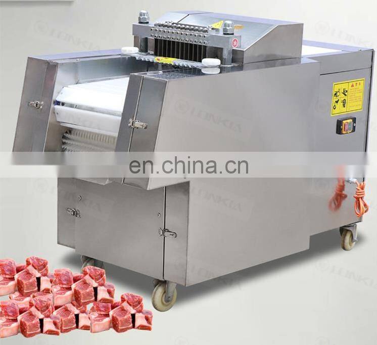 Frozen Pork Cube Cutting Machine/Frozen Fish Chicken Beef Cube Dicng and Cutting Machine
