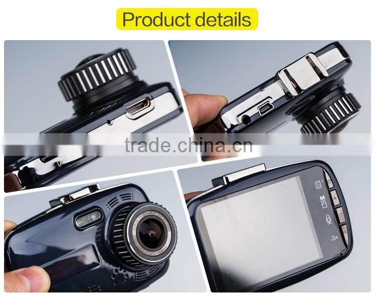 GPS FULL HD Sony lens Car video recorder (DVR) mini dash cam G-9608 with GPS locator