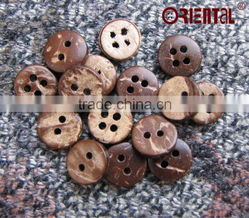 high end 4 holes plastic imitation wooden button for sasual suit