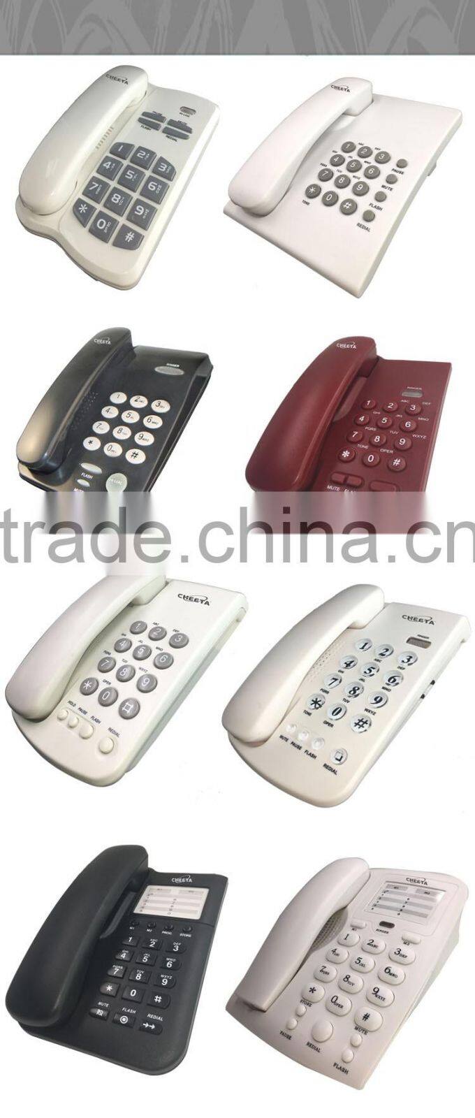 2016 New corded telephpone handset for home