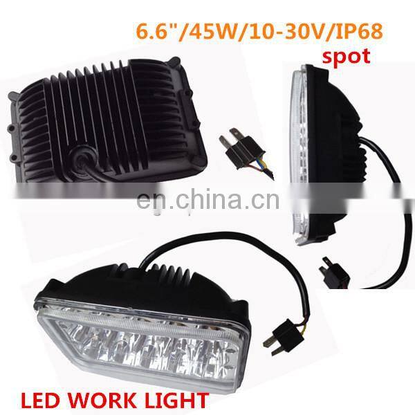 45w led work light 4000 lumen led lights spot lights led work lamp LED645