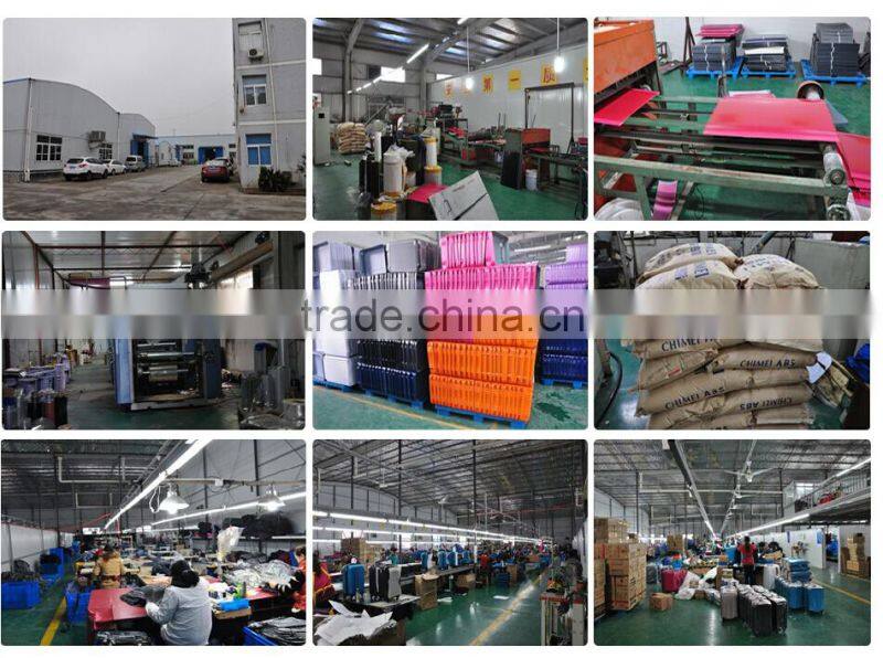 10''/16''/18'' transparent luggage suitcase 2015