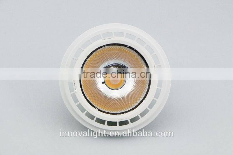 INNOVALIGHT Best Lens 40 Degree COB 15W GU10 AR111 LED Spotlight