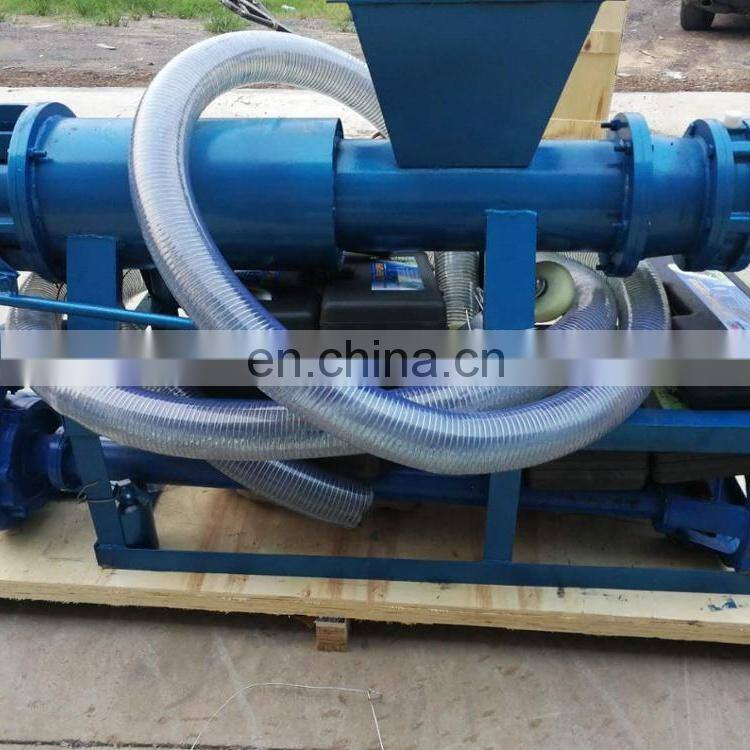 Screw Press Cow Manure Dewater Machine Solid Liquid Separator Agricultural Equipment