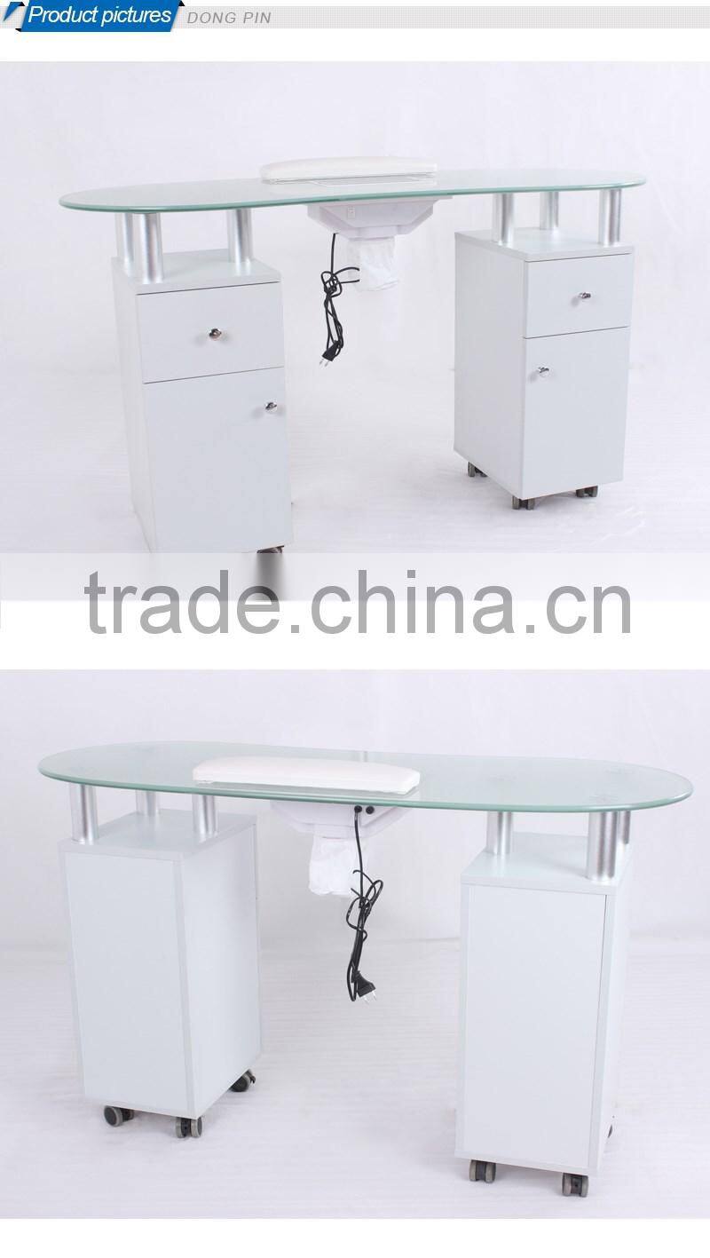 hot sell beauty salon manicure table with dust collector