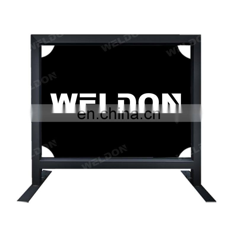 High Quality Road Safety Breeze Barrier Metal Barriers Road Safety Products Outdoor Cafe Barricade