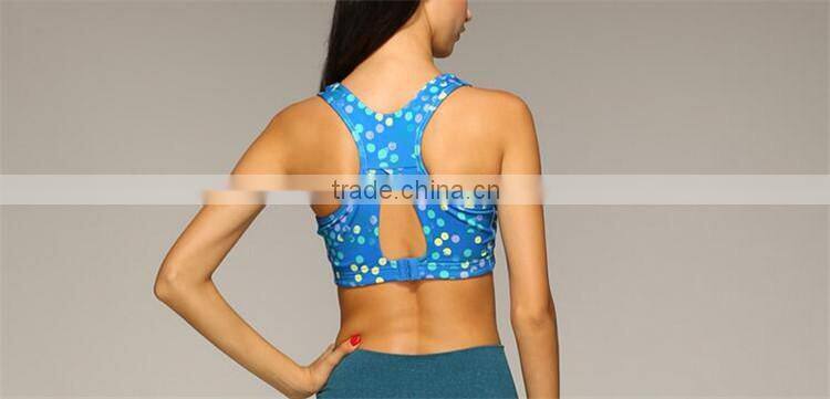 RUNN Track Suits Polyester Fabric High Impact Activity Sports Protect Bra