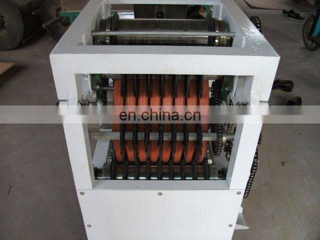 Broad bean cutting bean opening broad bean sliting machine