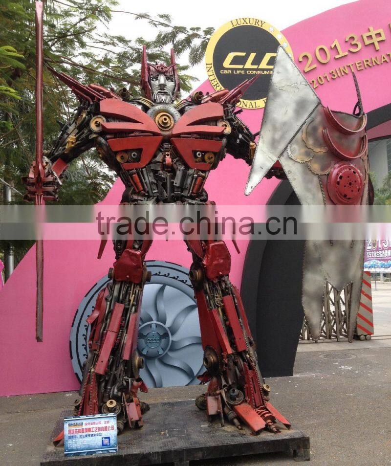 4 meters high Sentinel large outdoor sculptures