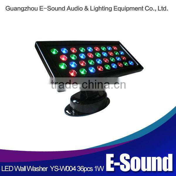 Good quality 36pcs 1w waterproof led wall washer