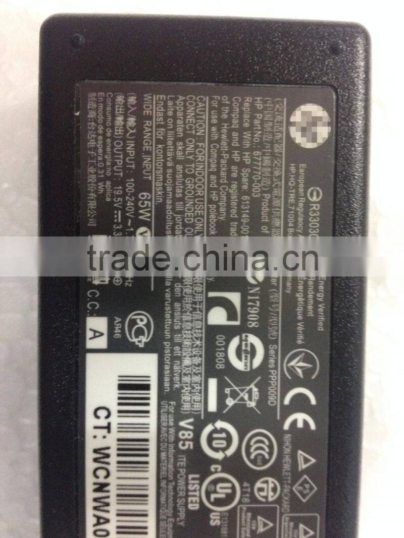 4.5*3.0mm AC Adapter 19.5V 3.33A charger For HP Envy4 Envy6 charger TPN-F112 F113 Pavilion 15 Series original Notebook Charger