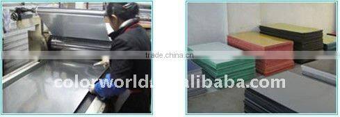 White color ABS single color sheets for CNC