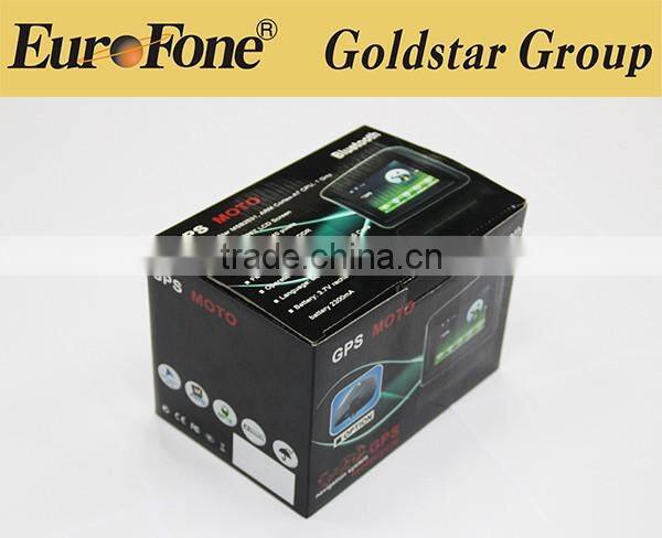 3.5" Screen Size and touch screen motorcycle navigation system