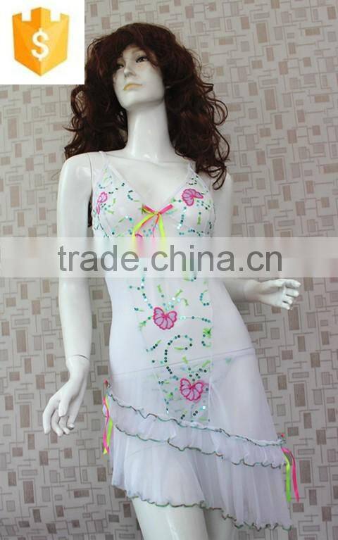 Hot sexy National wind best quality elegant lingerie/nighty dress