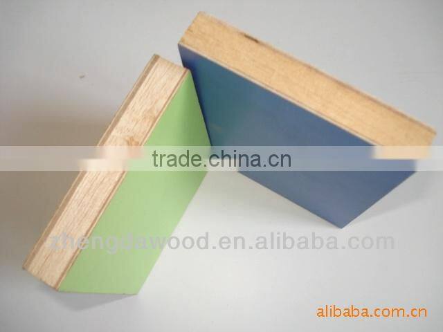 Paulownia core melamine faced 18mm wood block board