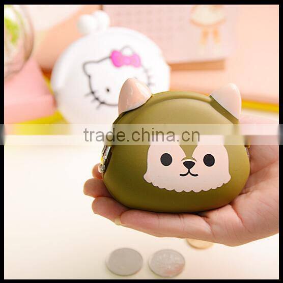 3D animal shaped leather coin purse,cheap coin purse