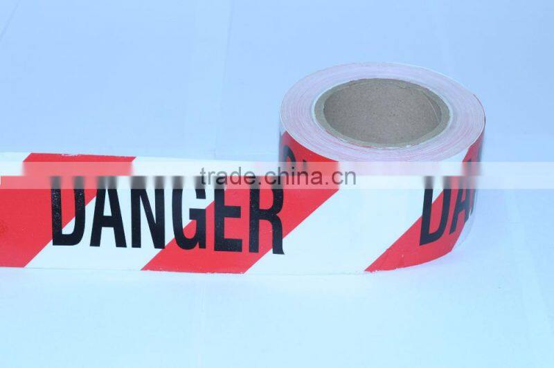 Warning tape SGS and TUV Warning tape