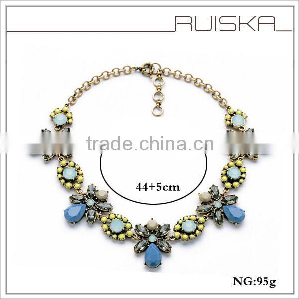 Luxurious Rhinestone Fashion Diamante Necklace