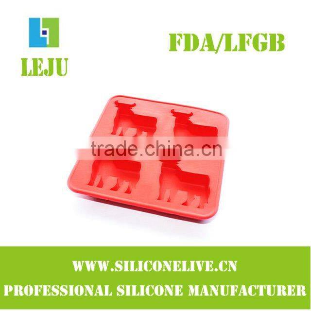 cute penguin silicon cake mould