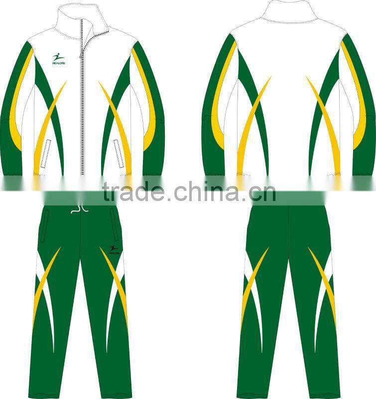 Blue Color Sports Custom Tracksuit Cheap