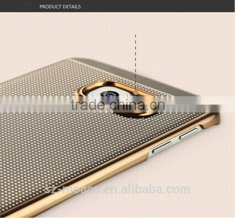 Fashion slim electroplating pc hard case for samsung galaxy s6