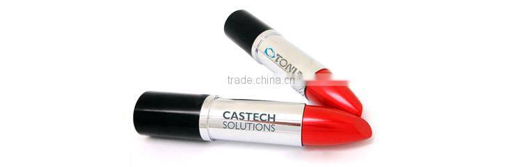 lipstick flashdrive usb drives 16gb flash drive for gift hot sale for wholesale