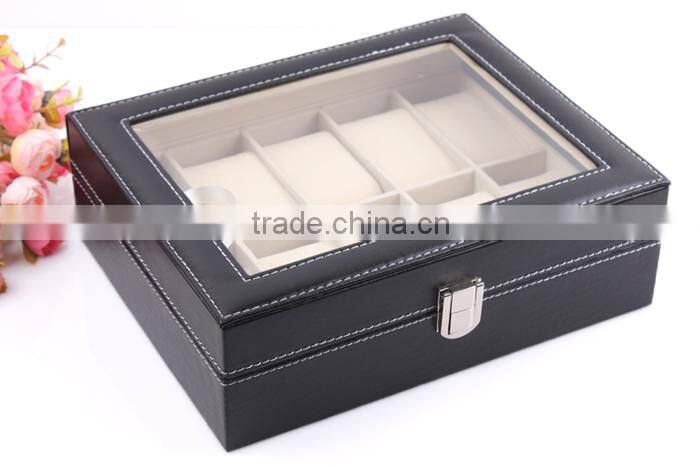 C35-1 ANPHY 10 pcs Square Watch Box High Grade Display Watches