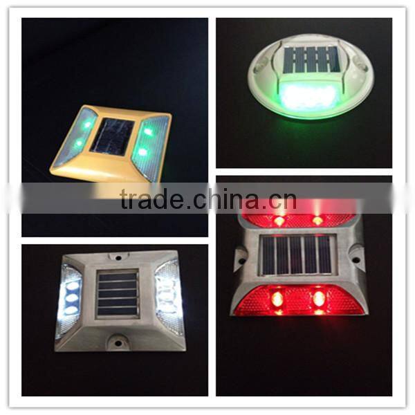 outdoor warning LED solar road studs with factory price