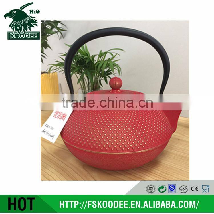 fashion style different designs unique antique cast iron kettle /teapot