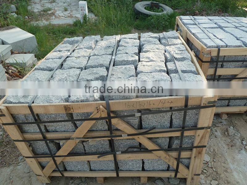 G341 Grey Granite Cube Stones for Sale