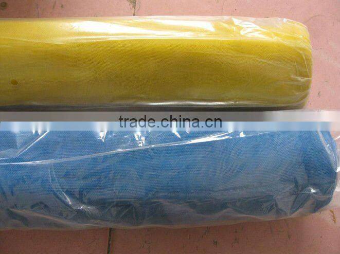 white fiberglass window screen