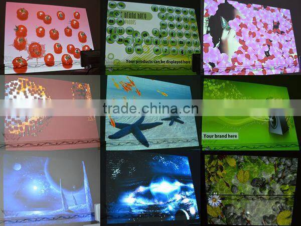Interactive floor/Wall system, interactive floor projection for advertising, event and wedding decoration
