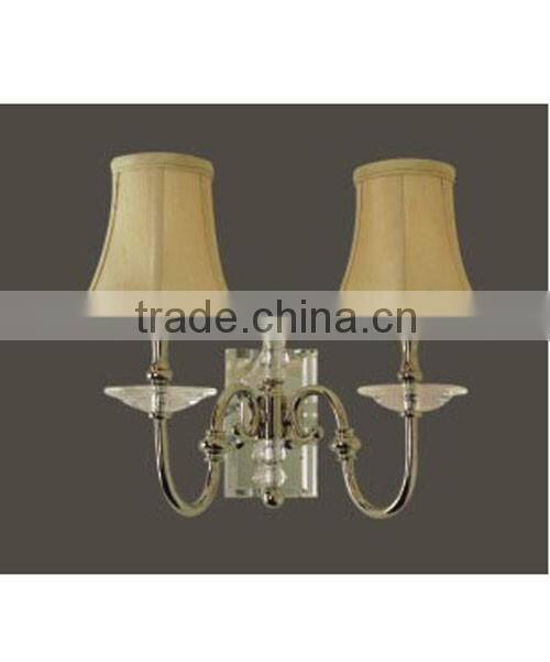 brass crystal wall lamp for living room/hotel WL51281-2