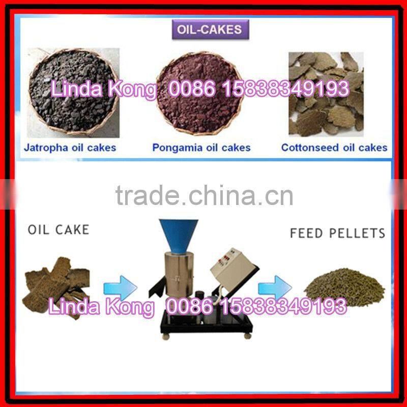 oil cake Animal poultry feed pellet making machine