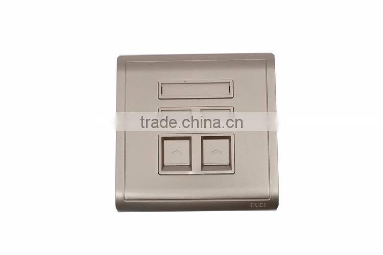 white faceplate rj45 rj11 faceplate systimax rj45 faceplate