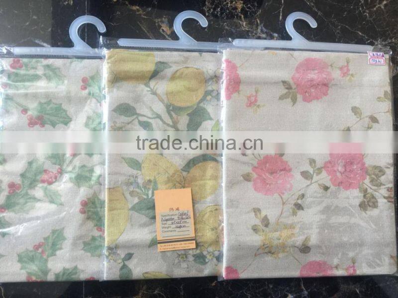 good quality and available price dish cotton table colth