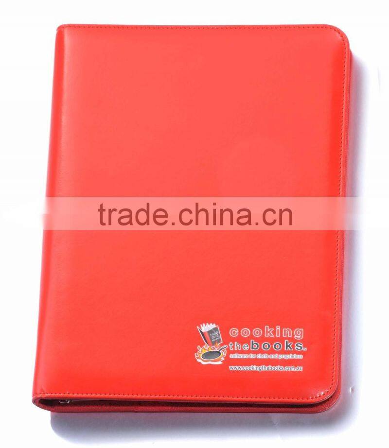 2016 new fashion custom gift mens leather briefcase business card holder