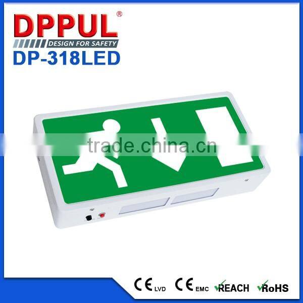 Tri-proof Light Intelligent LED Multiple Versions Emergency Exit Sign