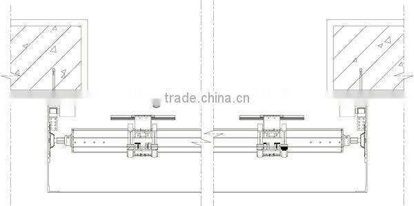 Steel insulated roller shutter door with foam slats