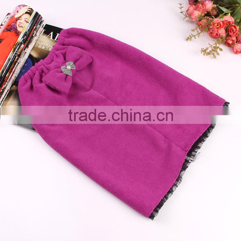 Unique hair wrap cap for women knitted hair towel