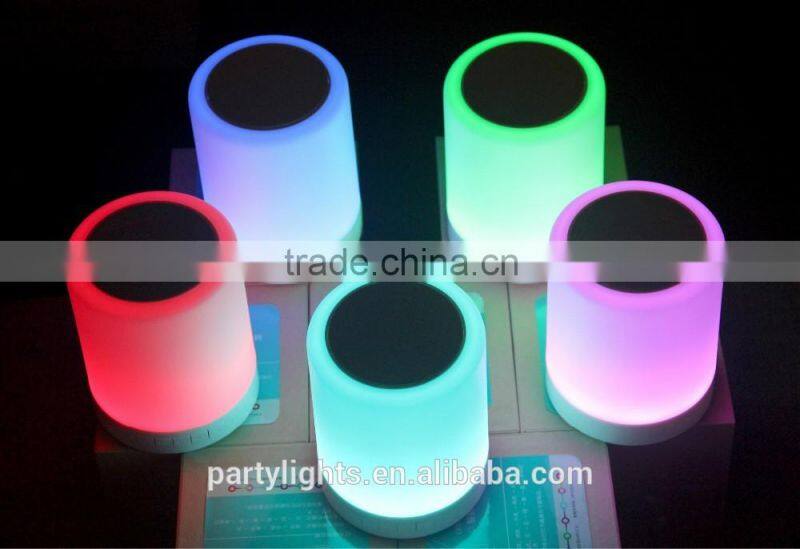 8W Magic Touch Lamp Mini Speaker Mini Bluetooth Portable Speaker