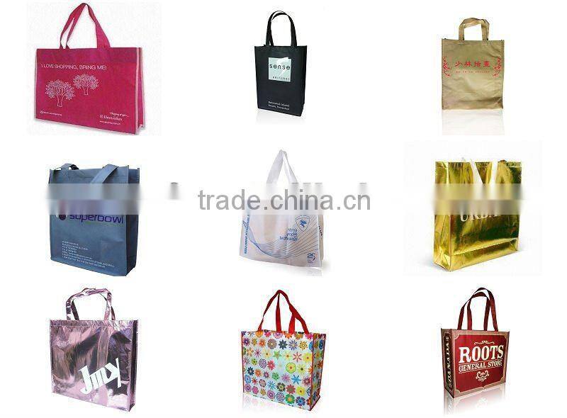 PP Woven shopping bag with lamination printing