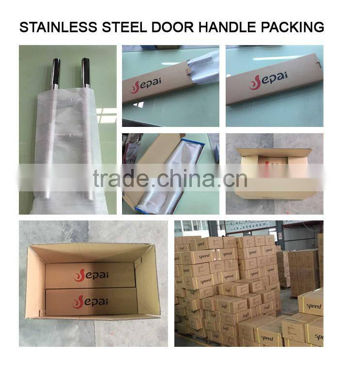 Hot sale stainless steel dual finished door pull handle HB-496