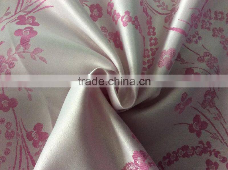 75D*150D 100%polyester jacquard fabric for home textile and beddings