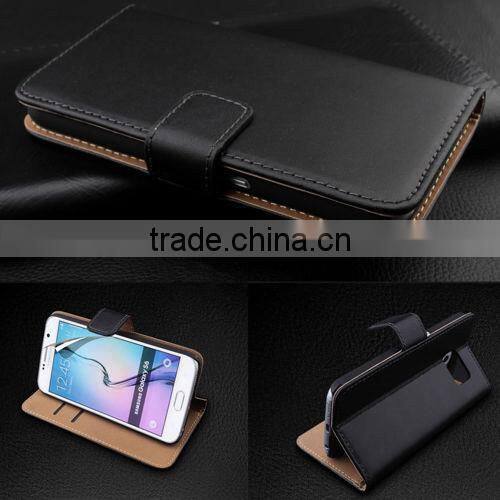 Real Genuine Leather Super Slim Flip Wallet Case For wiko kite
