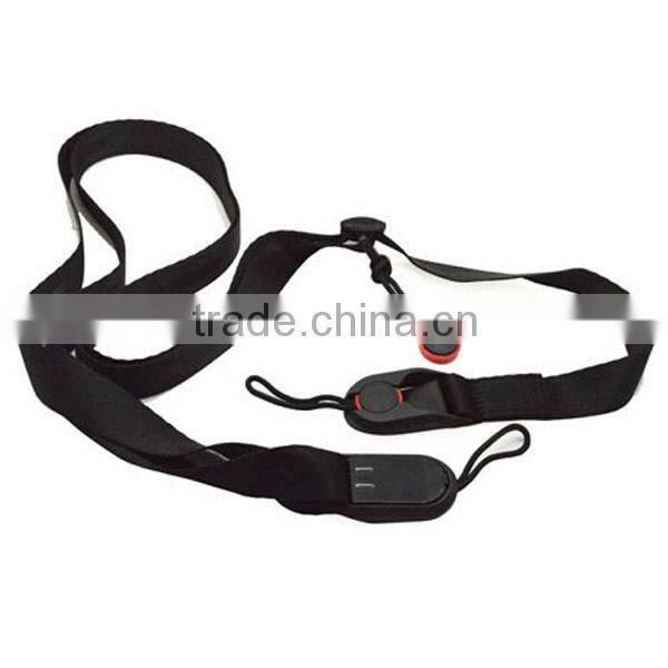 Black Adjustable Quick Release Camera Leash Camera Strap Sling for GoPro Hero 3+/3/2/1