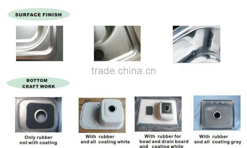 Jomola kitchen stainless steel sink single bowl kitchen sink